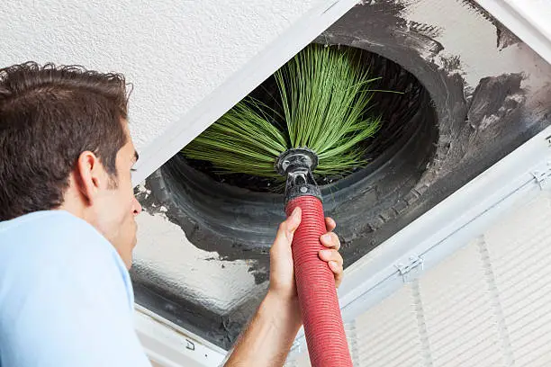 Professional air duct cleaning in Garland